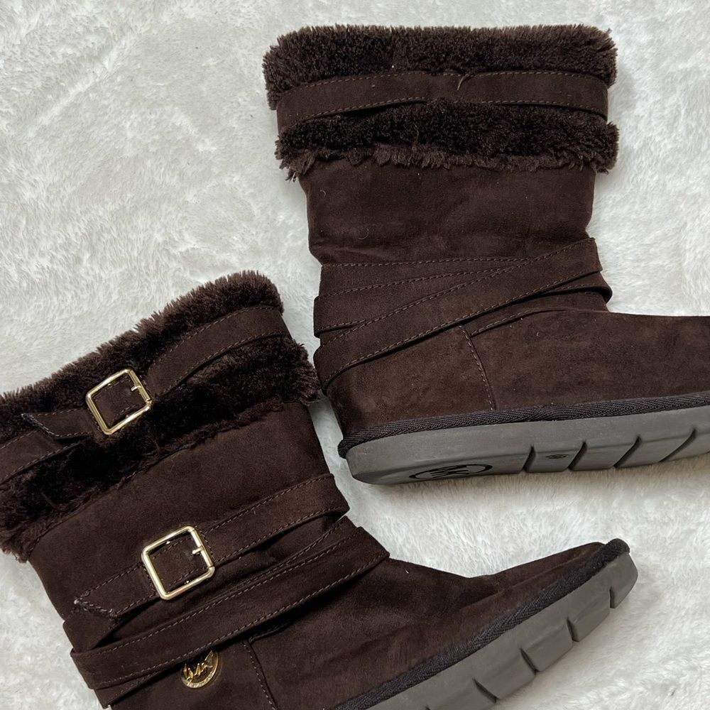 Michael kors brown boots size 3 - Picture 3 of 9